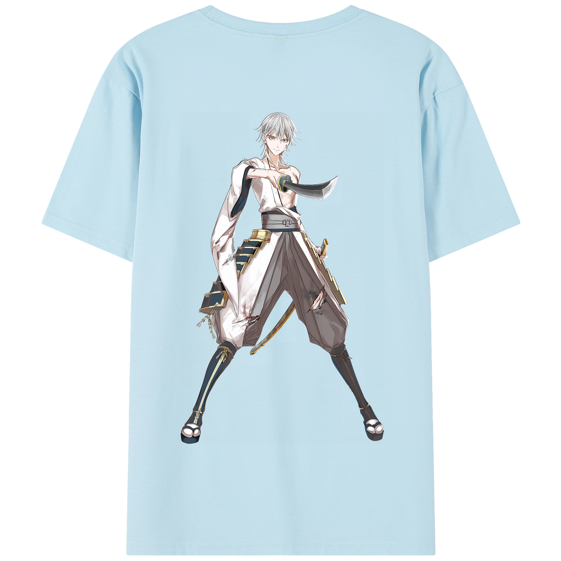 （画像用） 刀剣乱舞 Touken Ranbu 綿100％半袖Tシャツ（背面プリント）